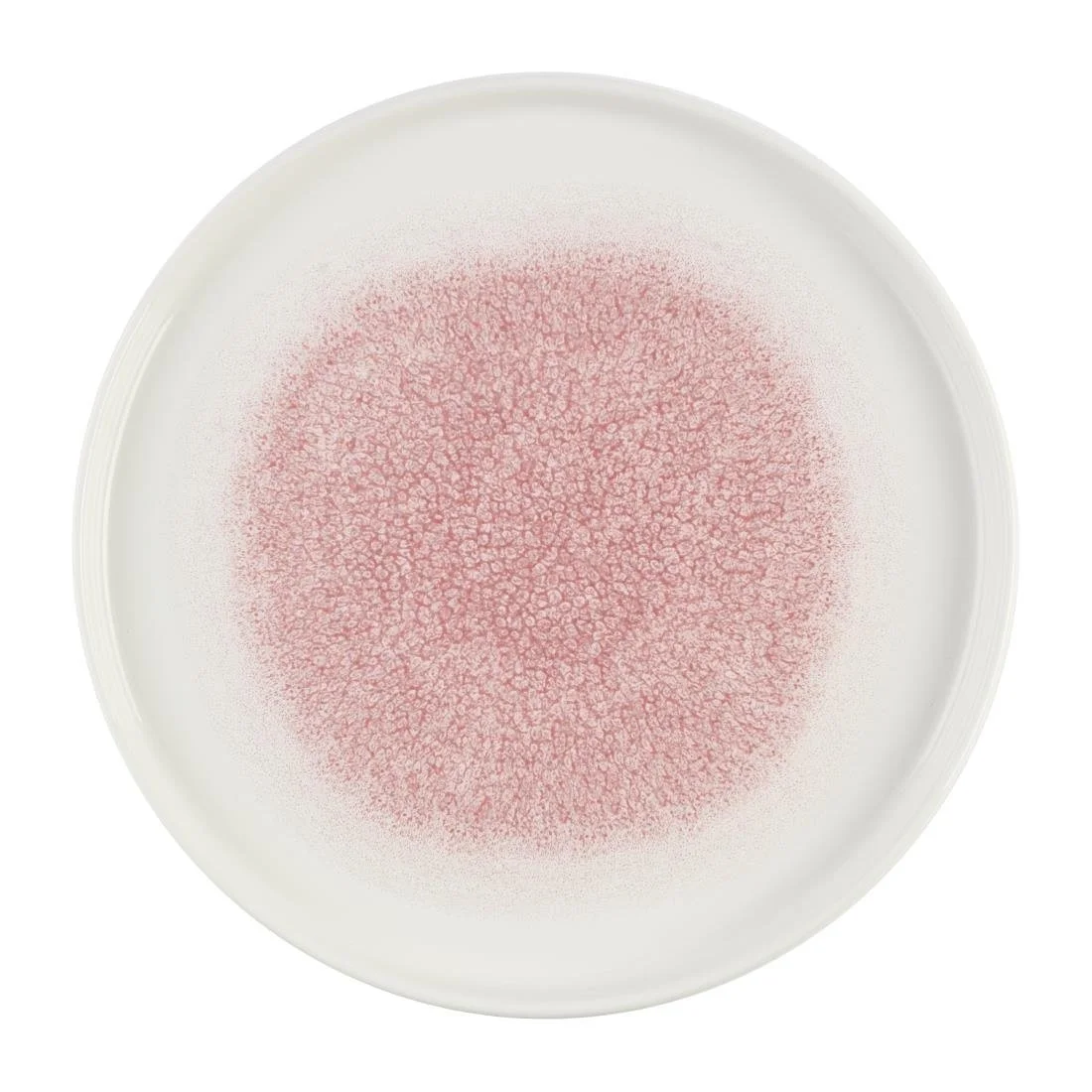 Churchill Studio Prints Raku Rose Quartz Pink Chefs' Walled Plates 260mm (6 Pack)