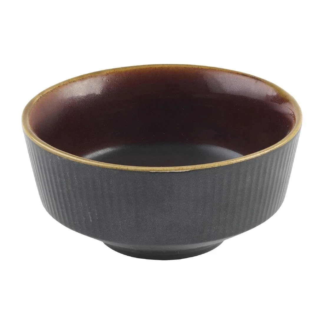 Churchill Nourish Tokyo Black Kochi Soup Bowls 62 x 130mm (12 Pack) - Image 1