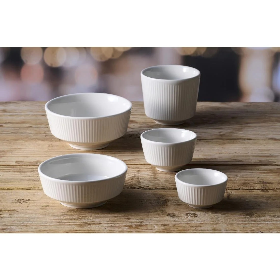 Churchill Nourish White Kochi Shallow Bowls 50x 115mm (12 Pack) - Image 3