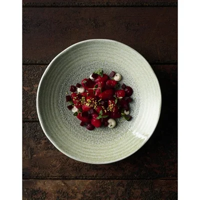 Dudson Harvest Grain Speckled Green Organic Coupe Bowl 279mm (12 Pack) - Image 6