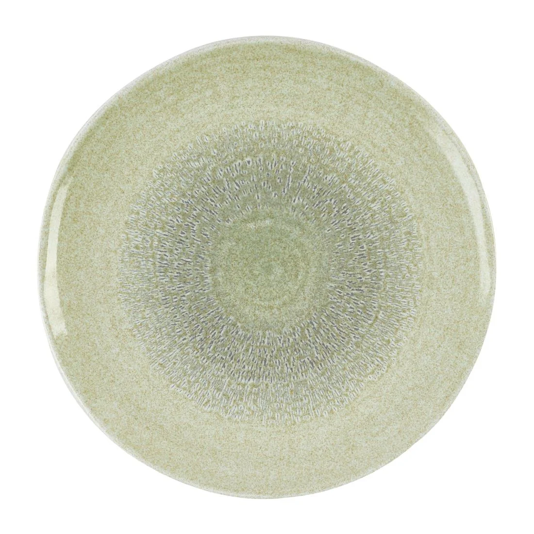 Dudson Harvest Grain Speckled Green Organic Coupe Bowl 210mm (12 Pack)