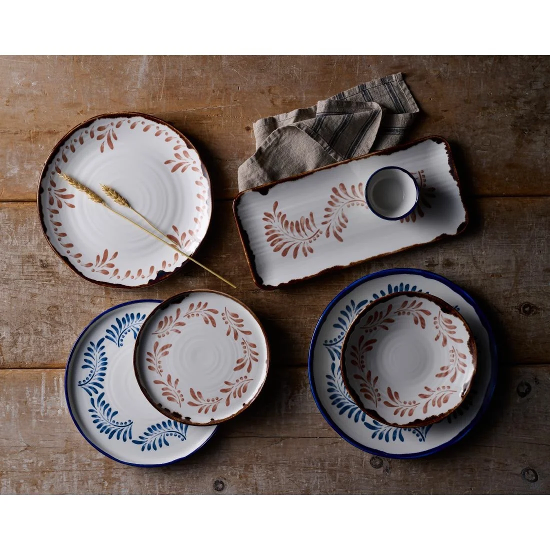 Dudson Harvest Mediterranean Terracotta Saucer 156mm (12 Pack) - Image 2