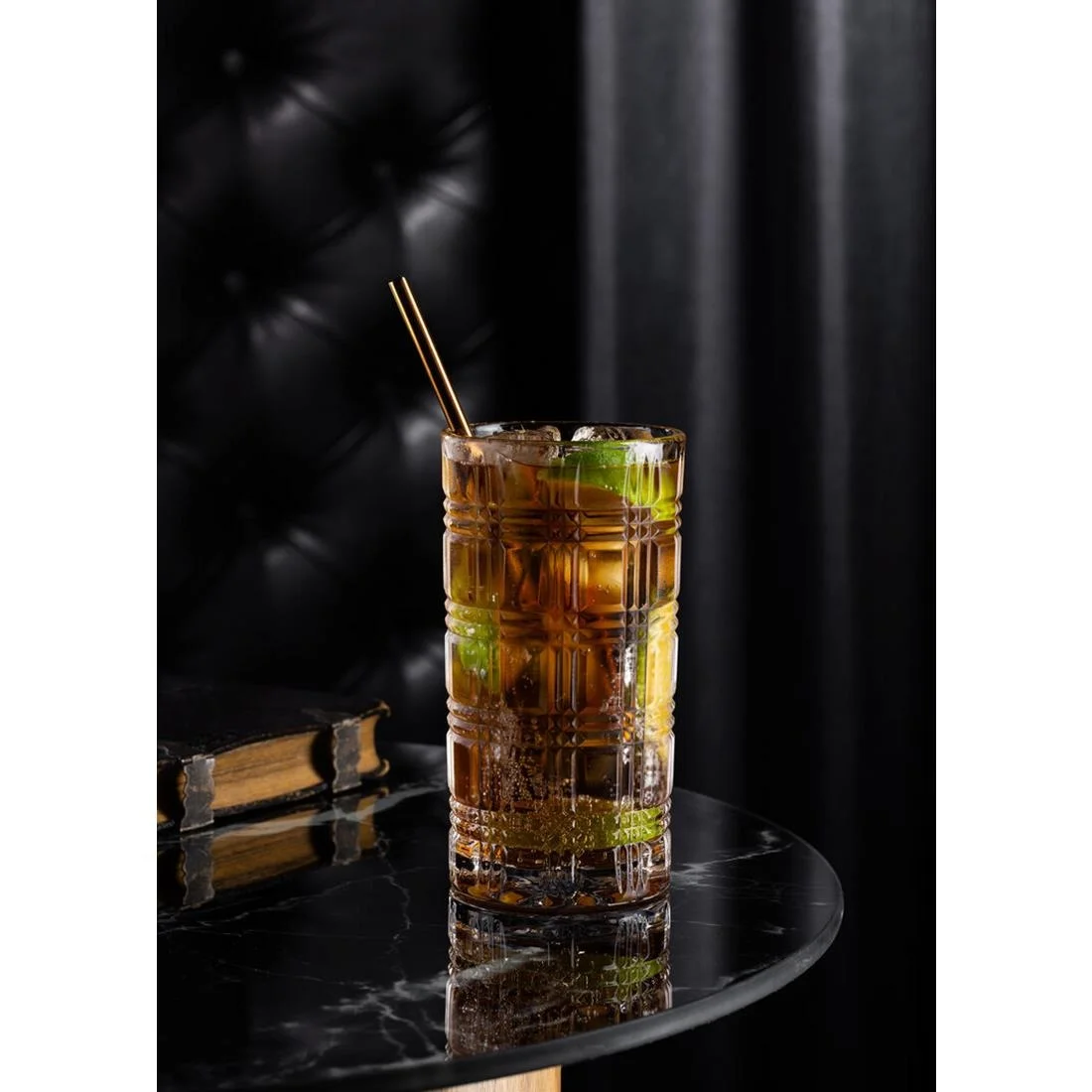 Utopia Rhine Hiball Glasses 410ml (6 pack) - Image 2