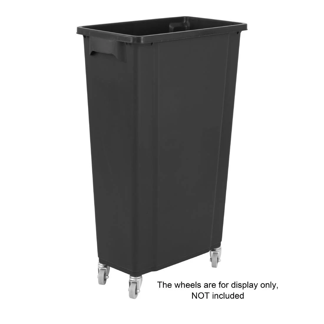 Jantex Slim Bin Black 80Ltr - Image 5