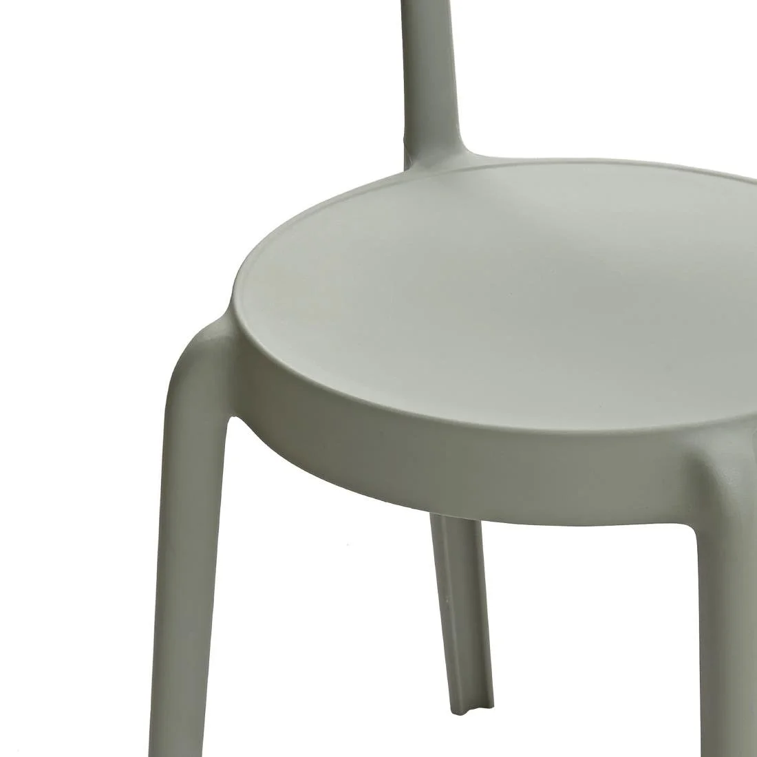 Bolero Mila Café Chairs Moss Grey (2 Pack) - Image 4
