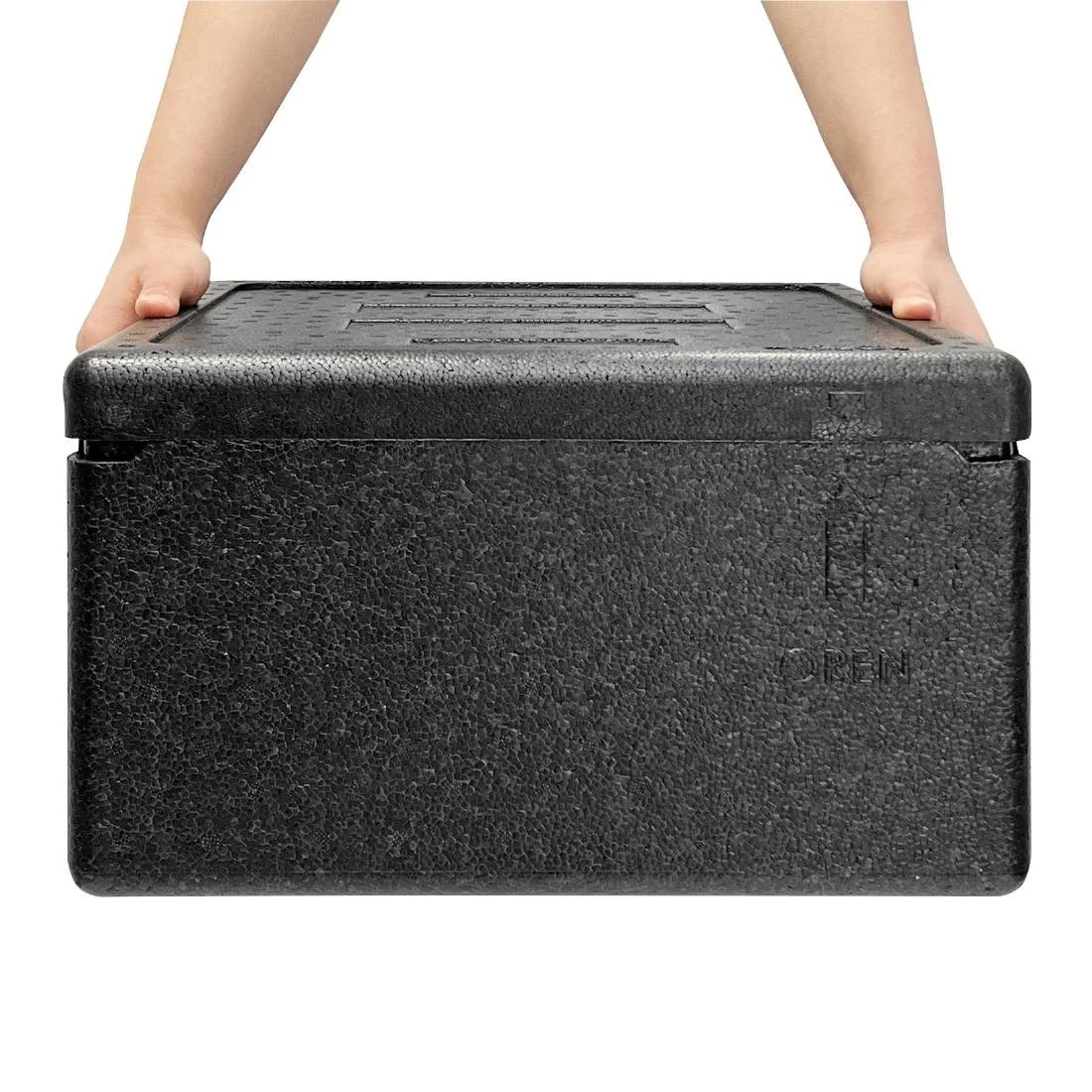 Vogue Insulated EPP Pizza Storage & Food Transport Box 22Ltr 4 Pizza Capacity - Image 5