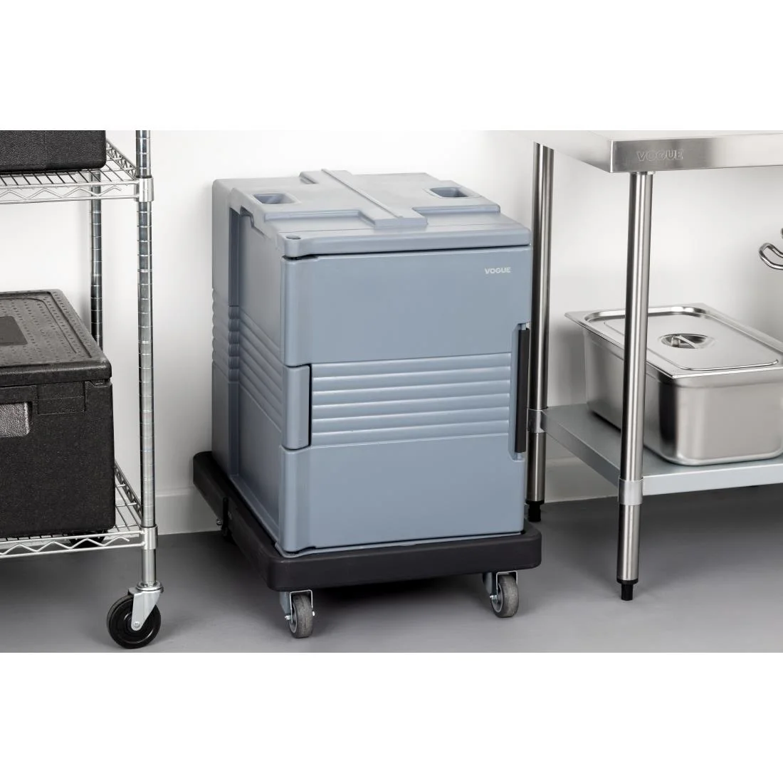 Vogue Thermal Box Front Loading Heavy Duty Insulated Food Box GN Size - Image 2