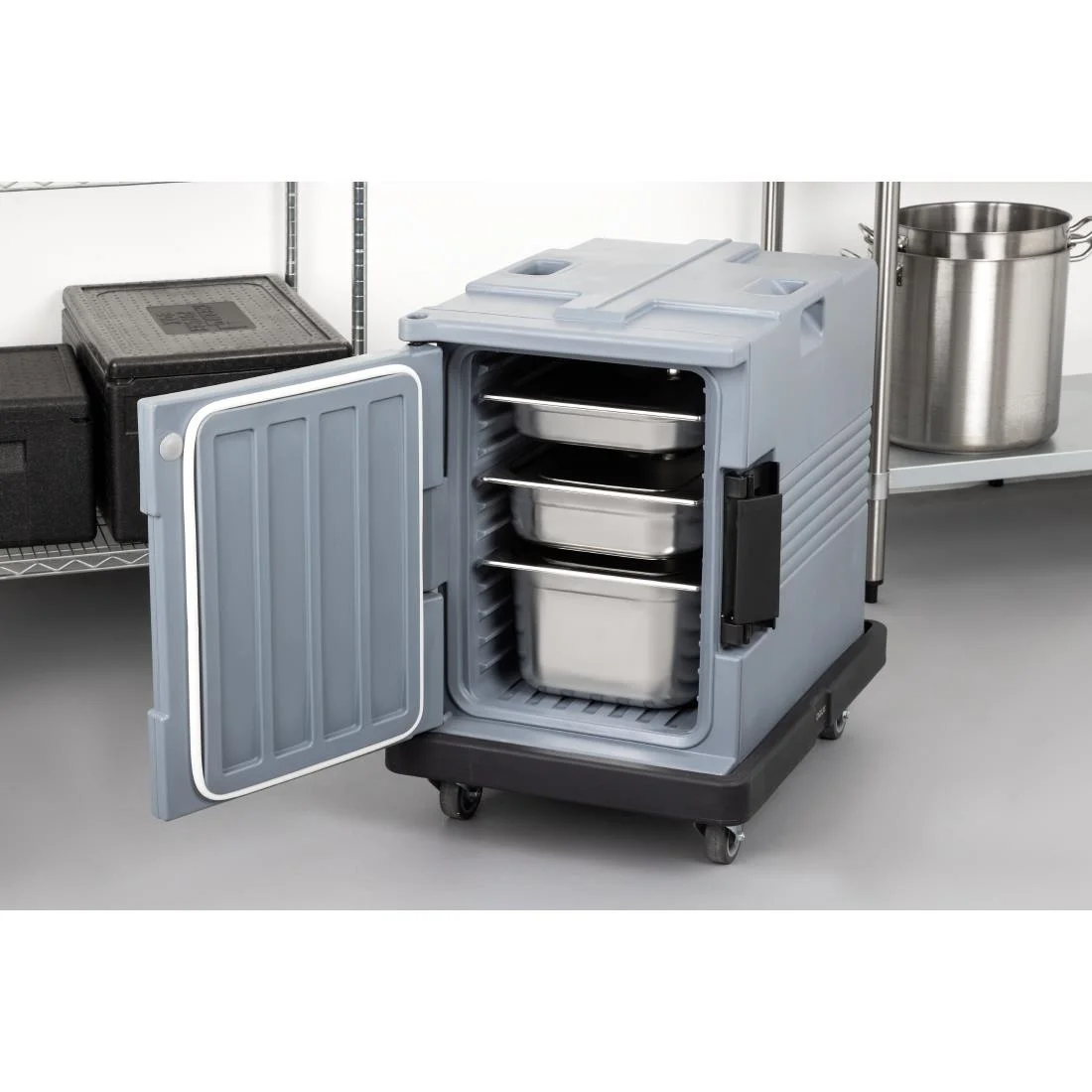 Vogue Thermal Box Front Loading Heavy Duty Insulated Food Box GN Size - Image 3