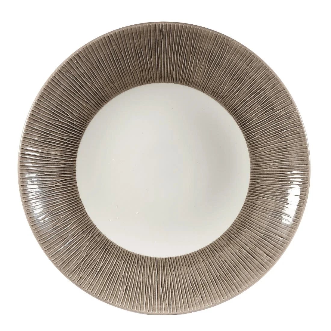 Churchill Bamboo Deep Round Coupe Plates Dusk 255mm (12 Pack)