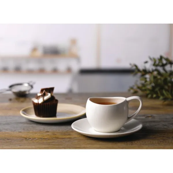 Churchill Plain Whiteware Saucers 160mm