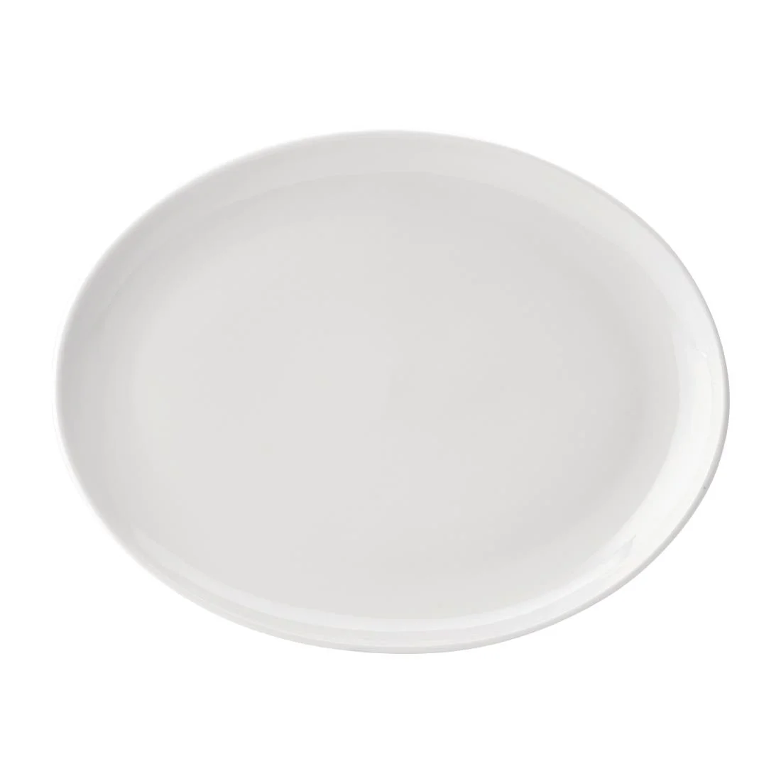 Utopia Pure White Oval Plates 360mm (18 Pack) - Image 2