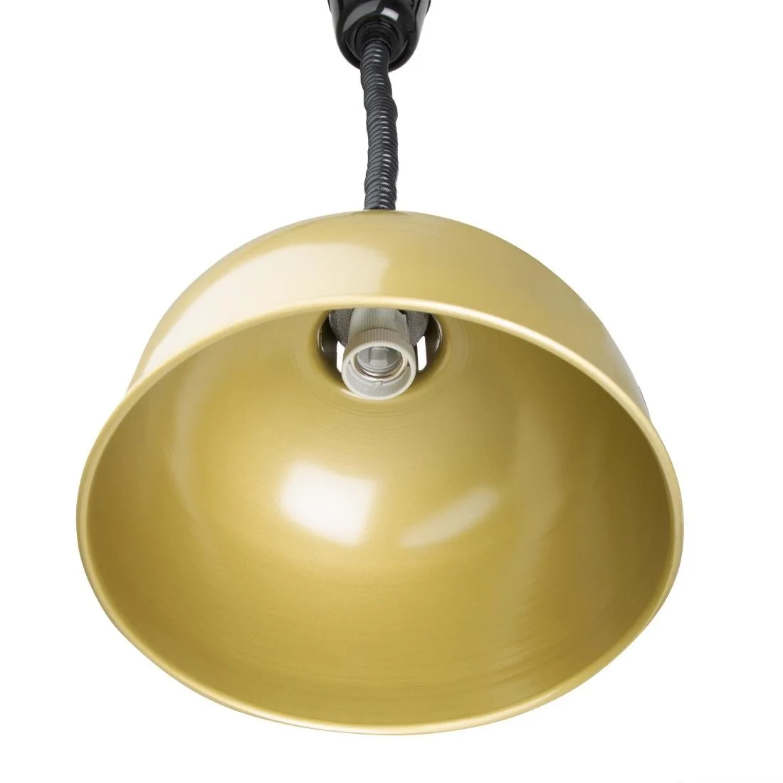 Buffalo Retractable Dome Heat Shade Pale Gold Finish - Image 3