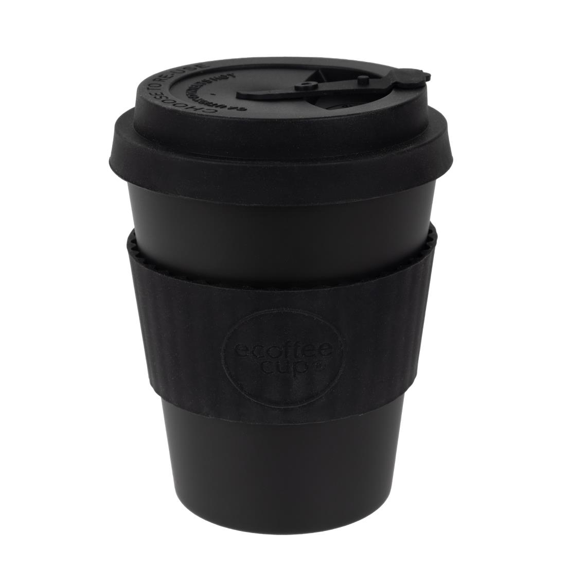 ecoffee cup Reusable Coffee Cup Kerr & Napier Black 12oz