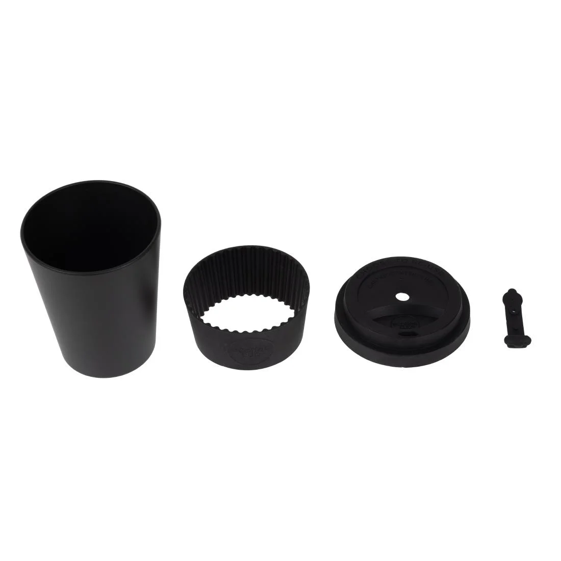 ecoffee cup Reusable Coffee Cup Kerr & Napier Black 12oz - Image 4