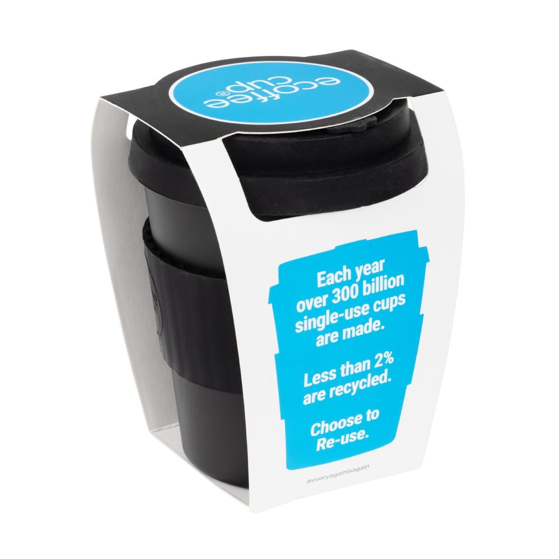 ecoffee cup Reusable Coffee Cup Kerr & Napier Black 12oz