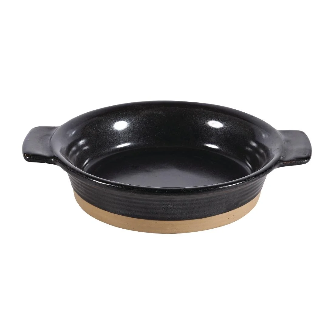Churchill Black Igneous Stoneware Individual Dishes 120mm (6 Pack) - Image 3