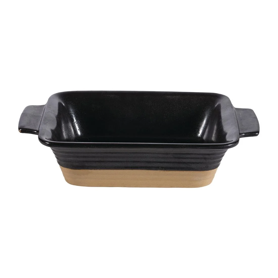 Churchill Black Igneous Stoneware Rectangle Dishes 170mm (6 Pack) - Image 3