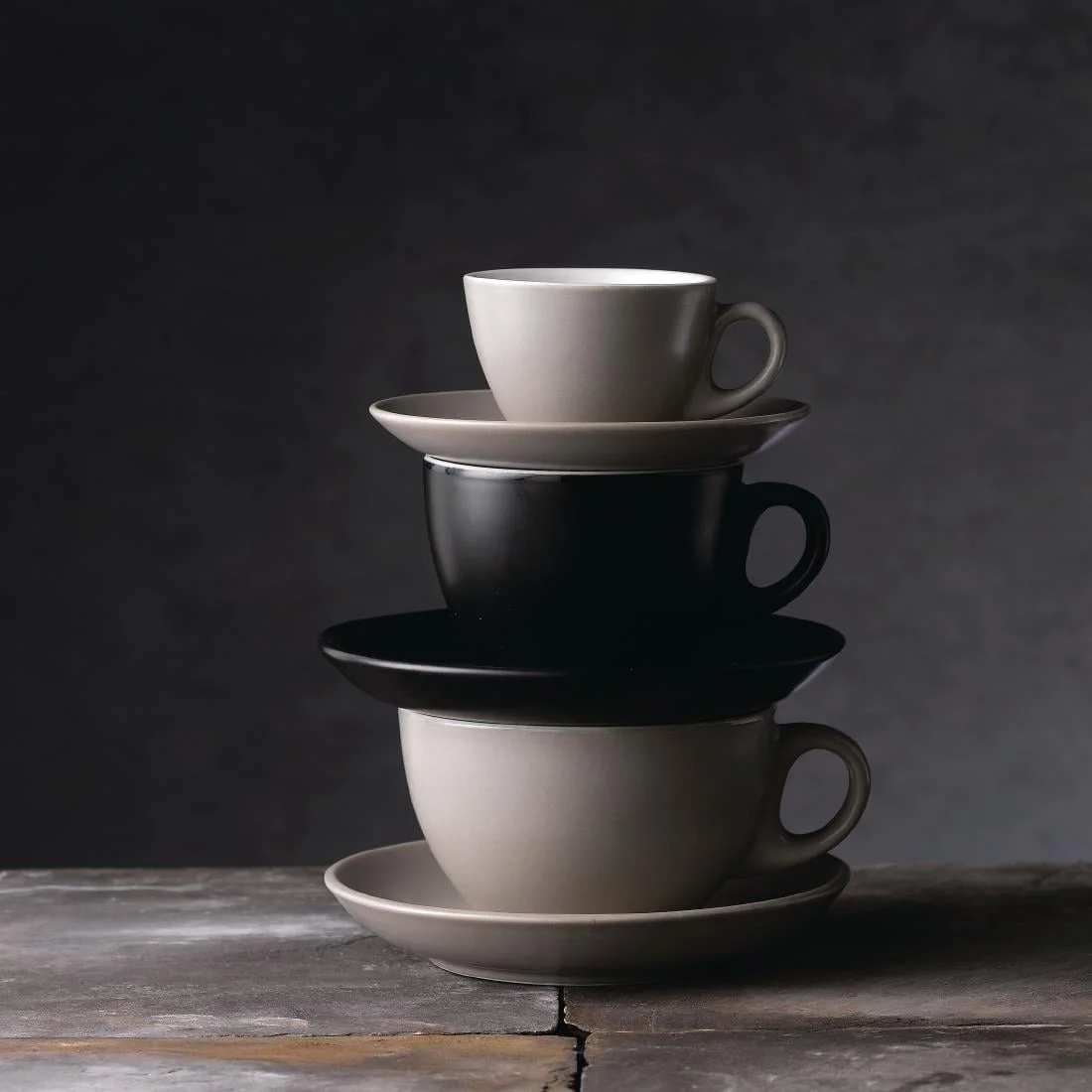 Churchill Menu Shades Ash Saucers 155mm (6 Pack) - Image 3