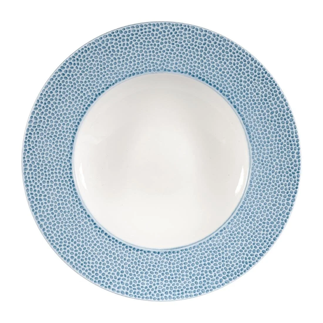 Churchill Isla Wide Rim Bowls Ocean Blue 280mm (12 Pack)