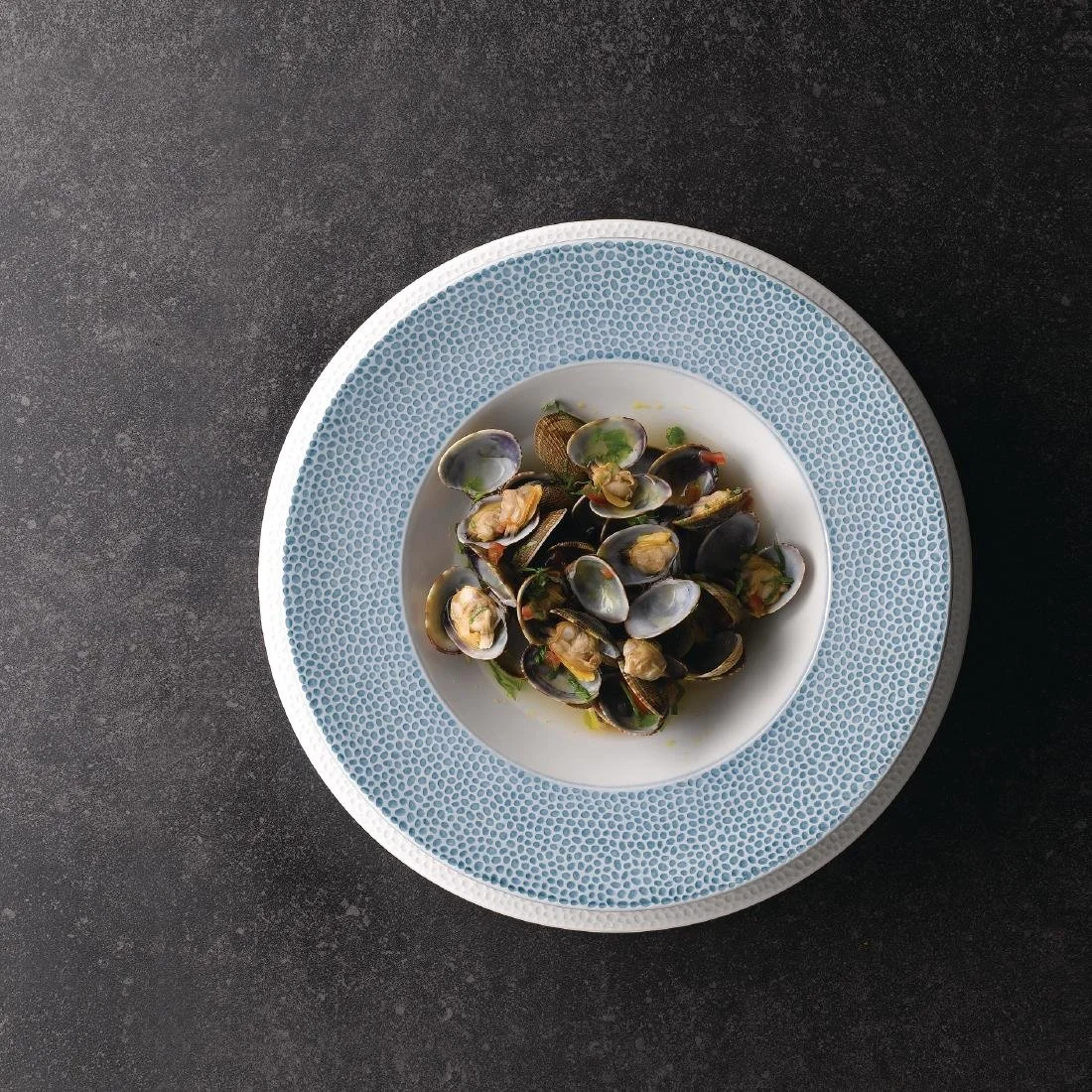 Churchill Isla Wide Rim Bowls Ocean Blue 280mm (12 Pack) - Image 3