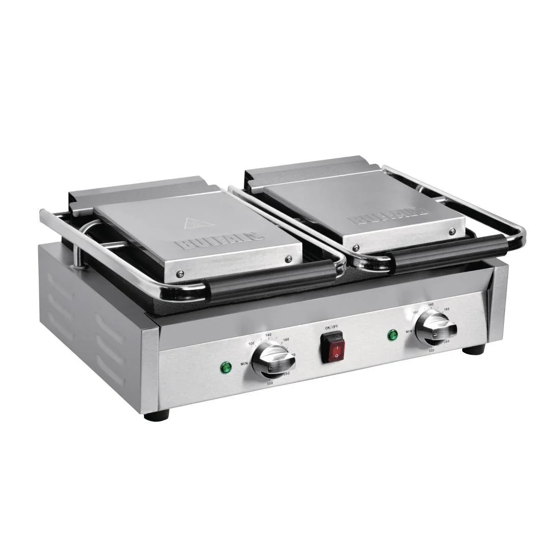 Buffalo Bistro Double Ribbed Contact Grill - Image 8