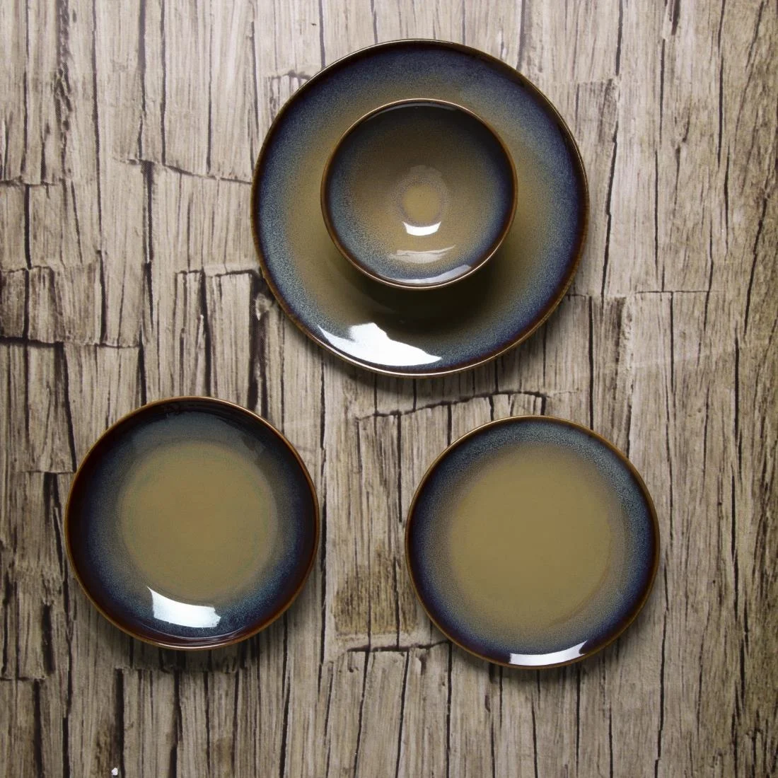 Olympia Birch Wide Bowls Aubergine 205mm (6 Pack) - Image 5