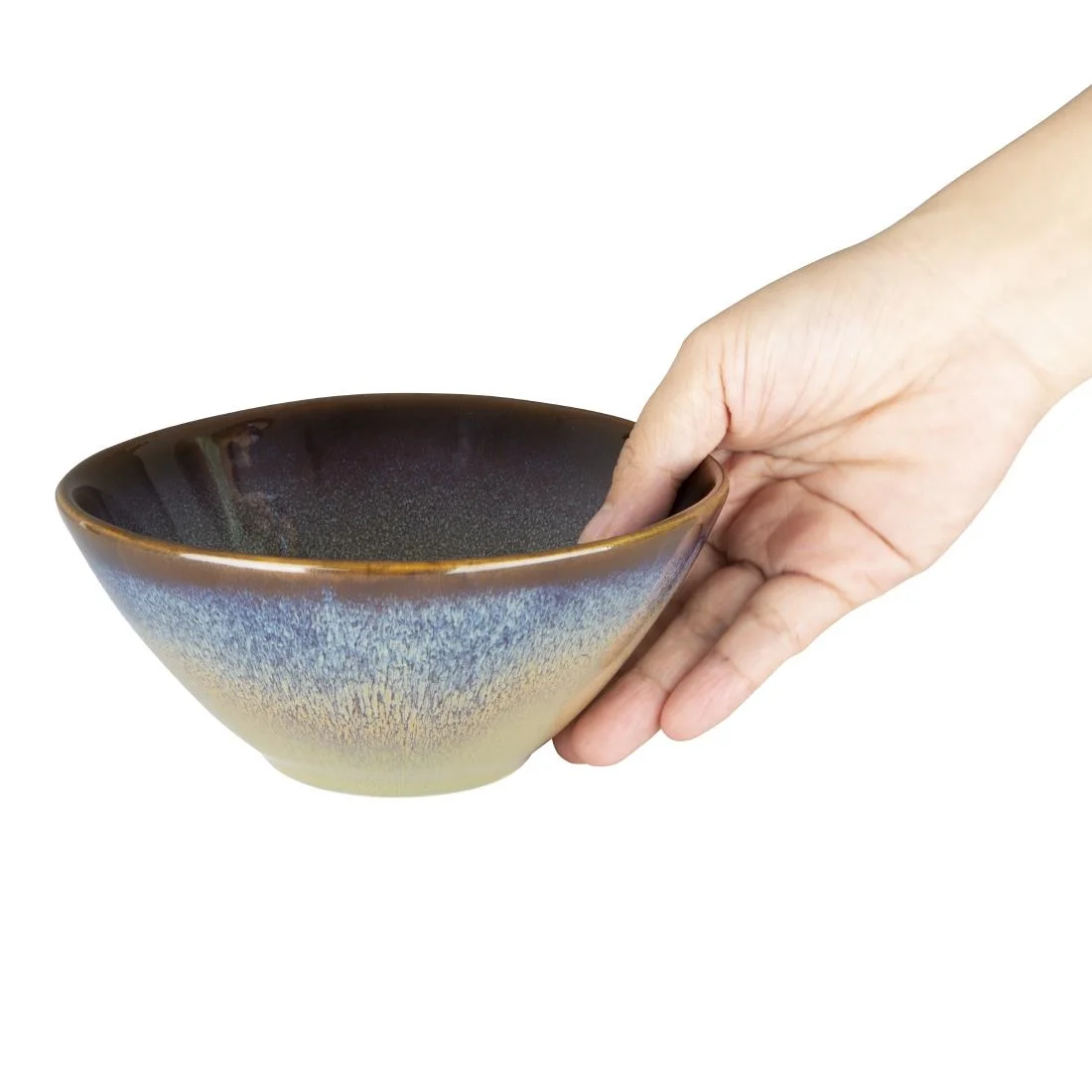 Olympia Birch Deep Bowls Aubergine 460ml (6 Pack) - Image 4