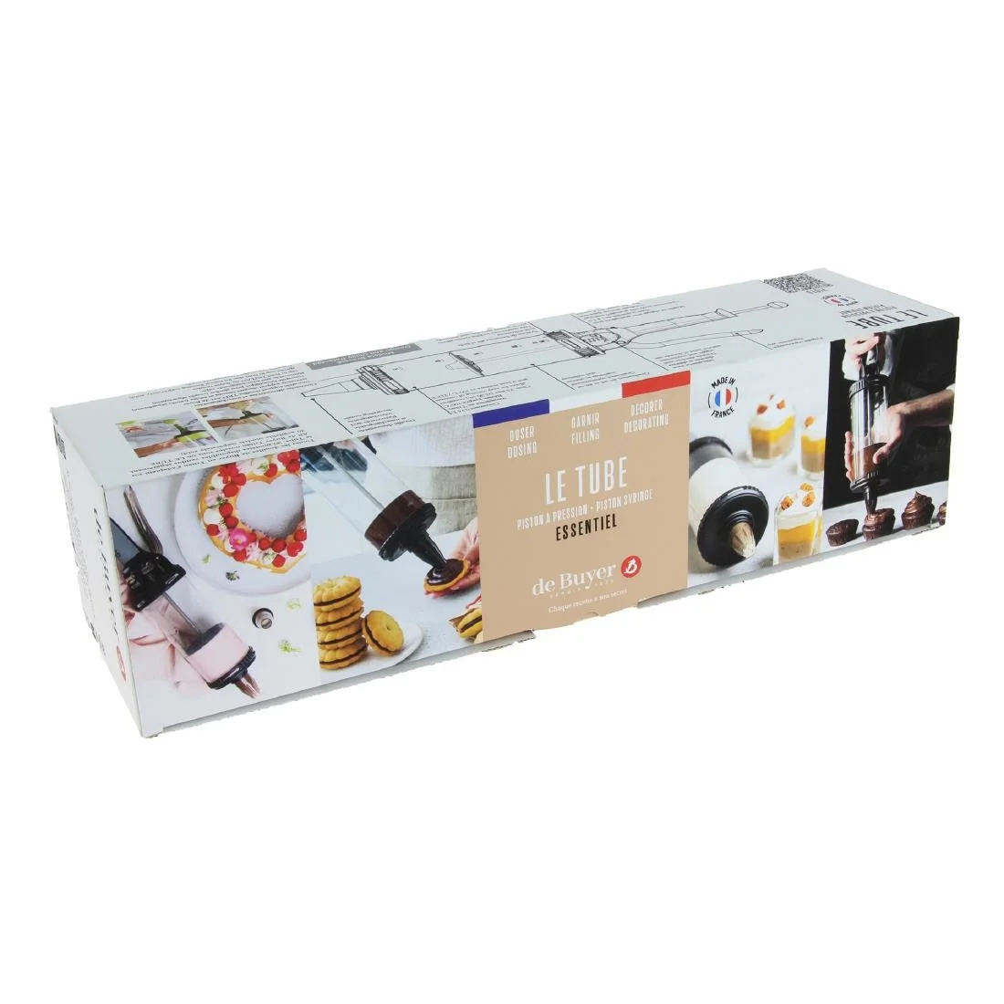 De Buyer Le Tube Essentials Pressure Pastry Syringe 750ml - Image 2