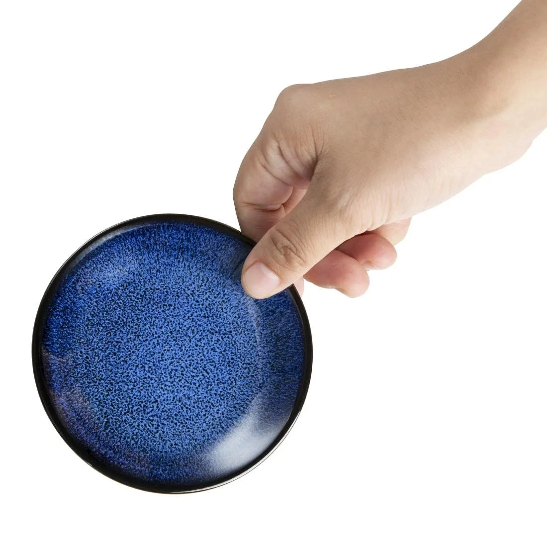 Olympia Luna Midnight Blue Soy Dishes 100mm (12 Pack) - Image 7