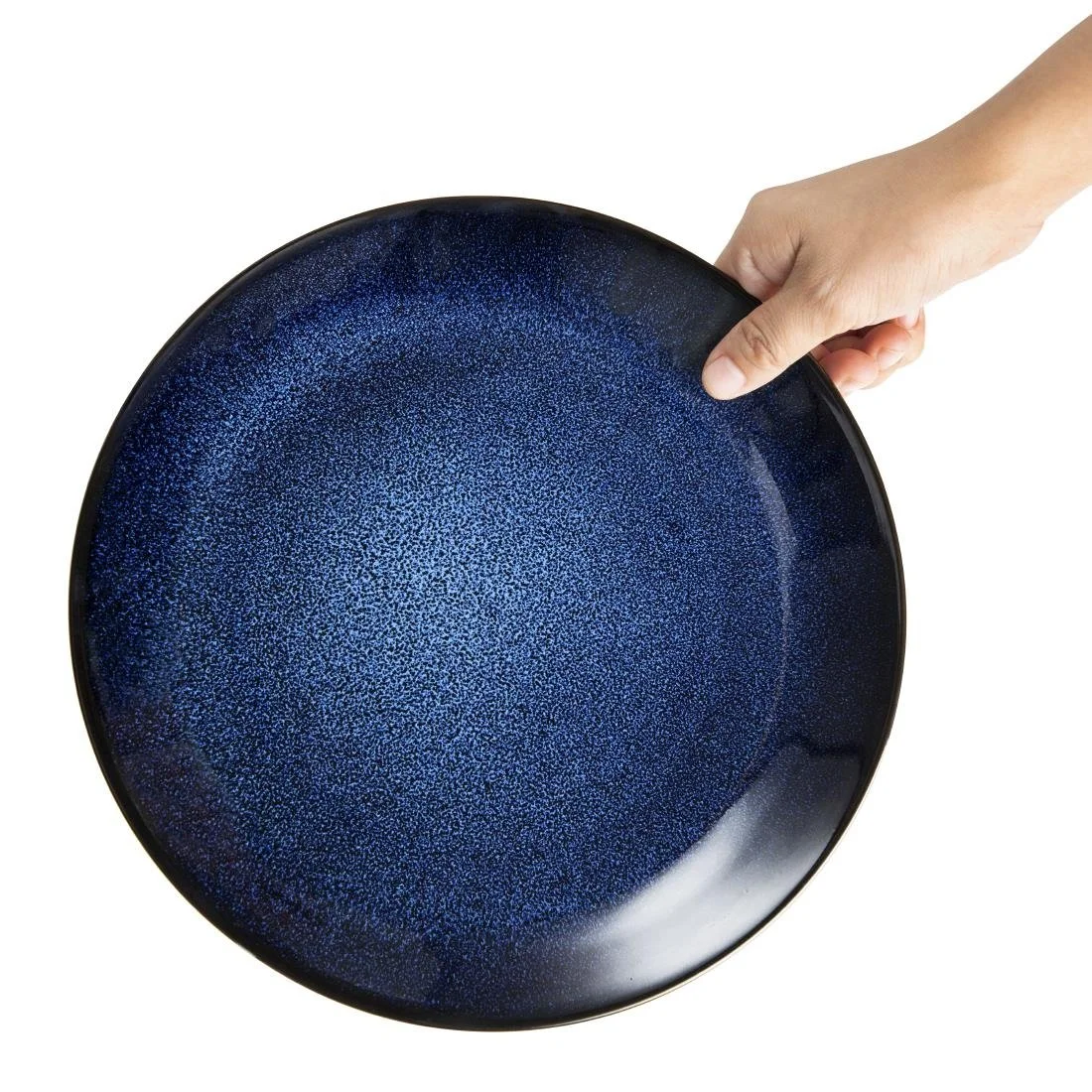 Olympia Luna Midnight Blue Coupe Plates 255mm (4 Pack) - Image 7