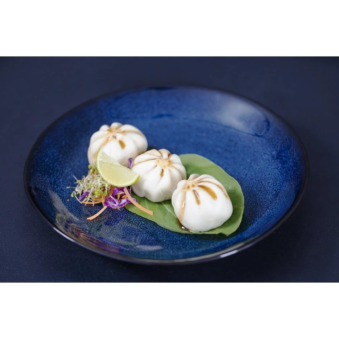 Olympia Luna Midnight Blue Coupe Plates 205mm (4 Pack) - Image 8