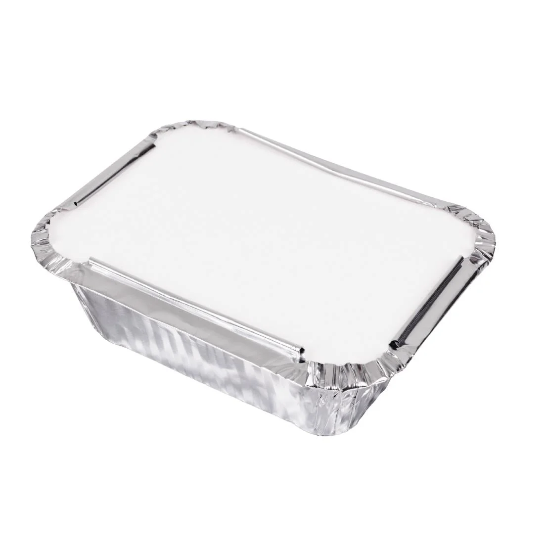 Fiesta Recyclable Paper Lids for 250ml Foil Containers (1000 Pack) - Image 2