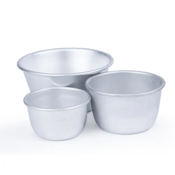 Vogue Aluminium Pudding Basin 105ml