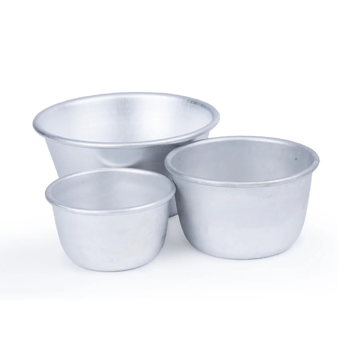 Vogue Aluminium Mini Pudding Basin 170ml - Image 2