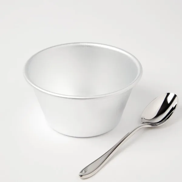 Vogue Aluminium Pudding Basin 340ml