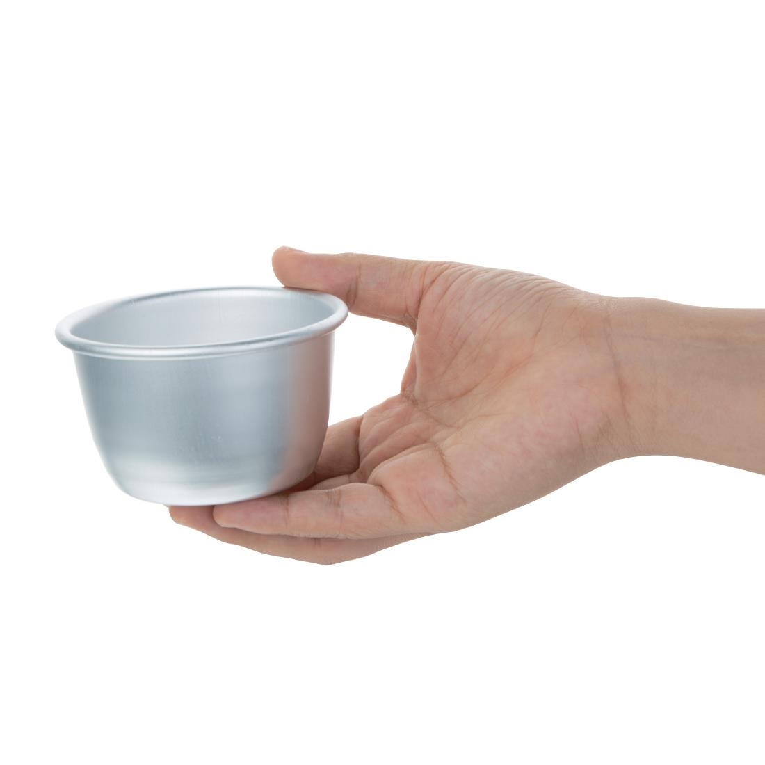 Vogue Aluminium Mini Pudding Basin 170ml