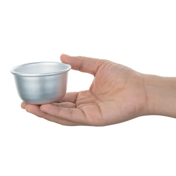 Vogue Aluminium Pudding Basin 105ml