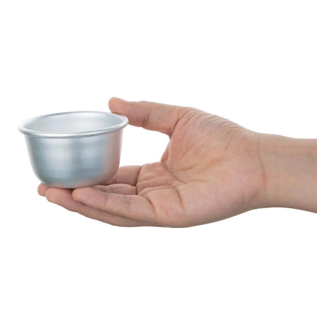 Vogue Aluminium Pudding Basin 105ml - Image 5