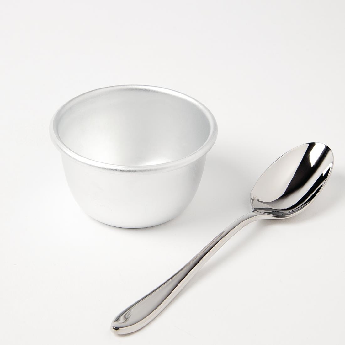 Vogue Aluminium Pudding Basin 105ml