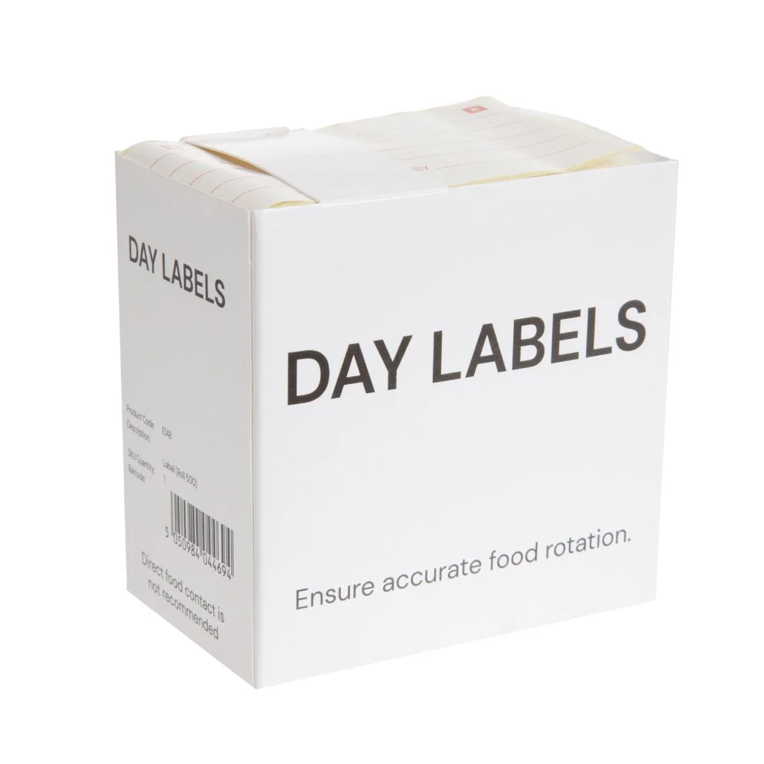 Vogue Removable Prepped Food Labels - Image 2