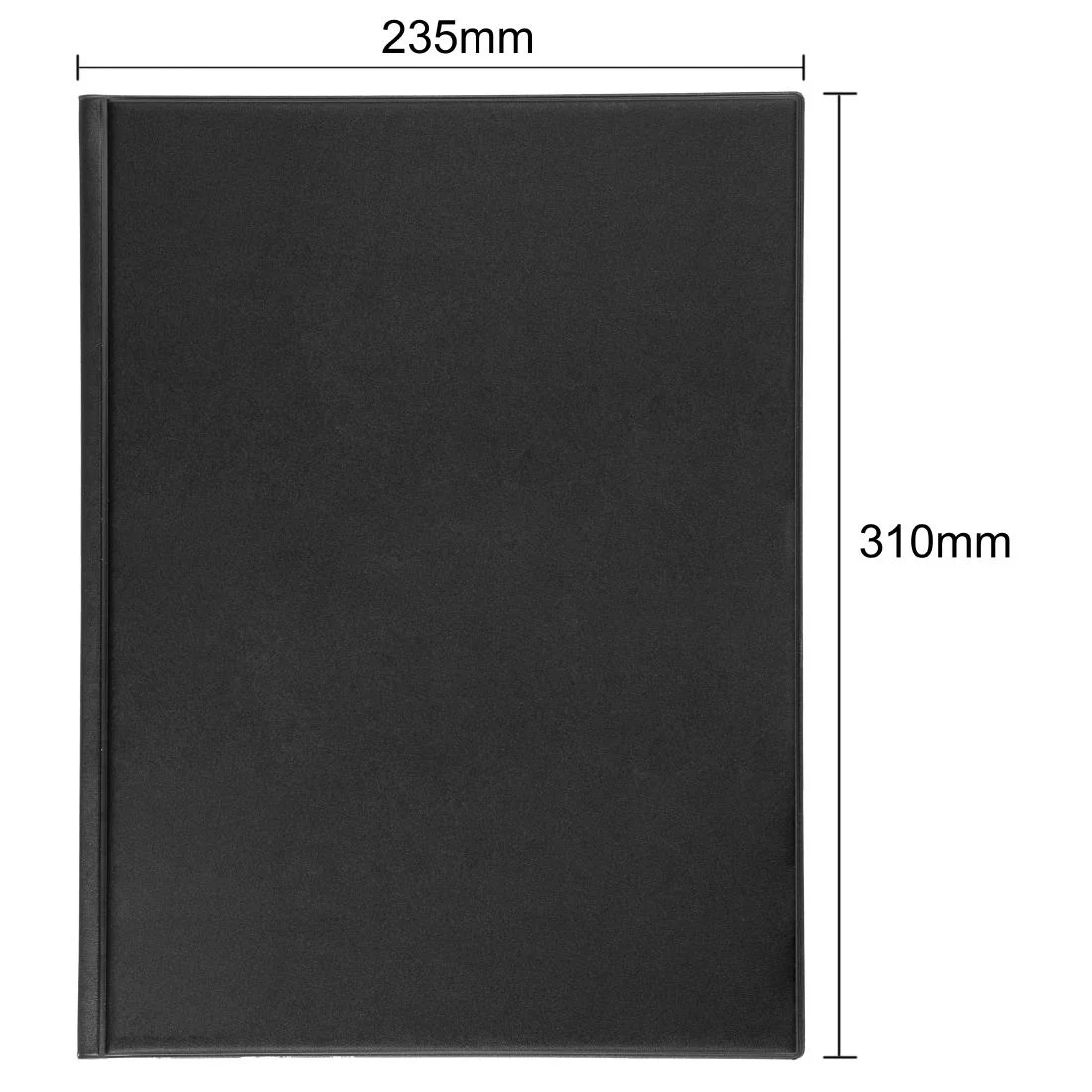 Olympia PVC Menu Cover Black A4 - Image 3