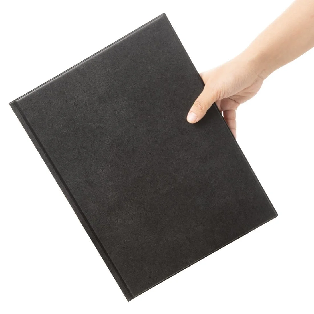 Olympia PVC Menu Cover Black A4 - Image 4