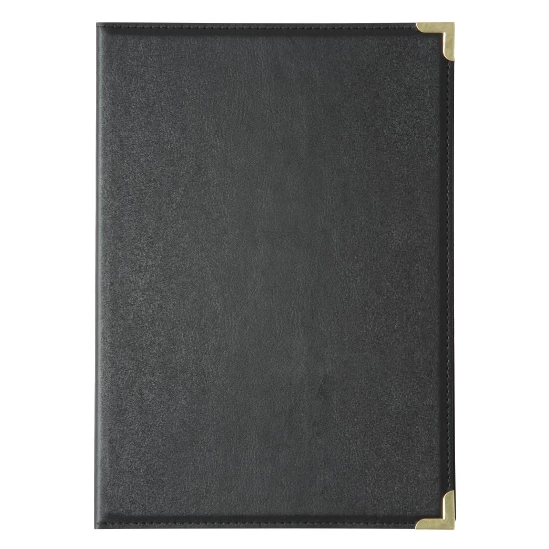 Olympia Faux Leather Menu Cover A5 Black