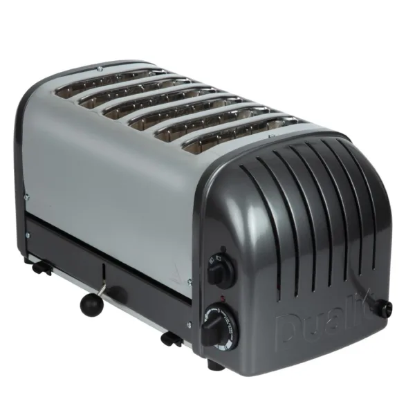 Dualit 6 Slice Vario Toaster Charcoal 60156