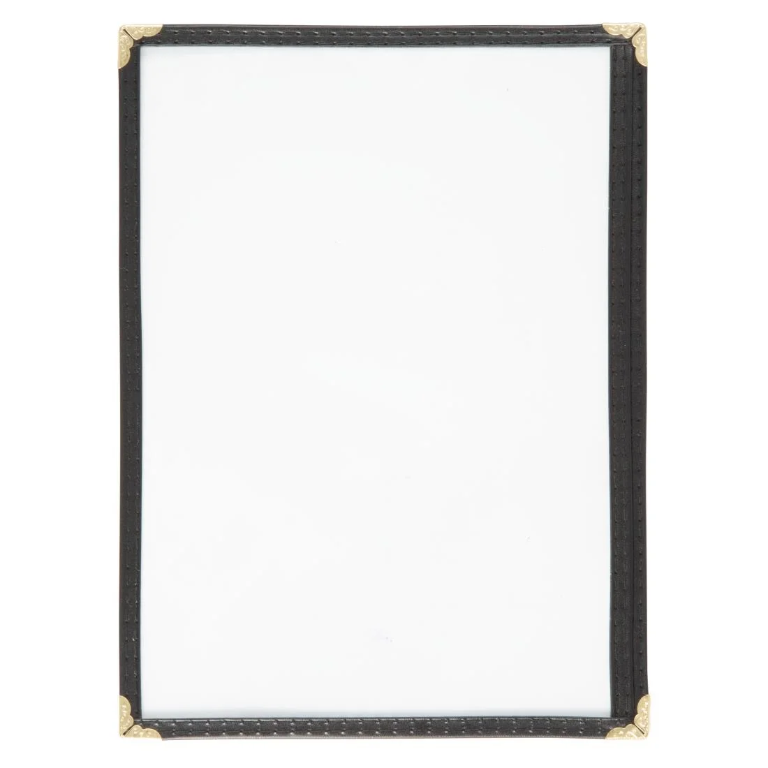Olympia American Style Menu Cover Black A5 - Image 1