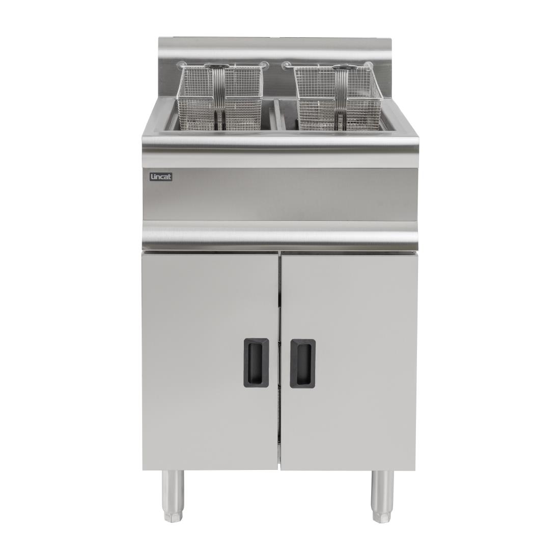 Lincat Silverlink 600 Free Standing Twin Natural Gas Fryer J10/N