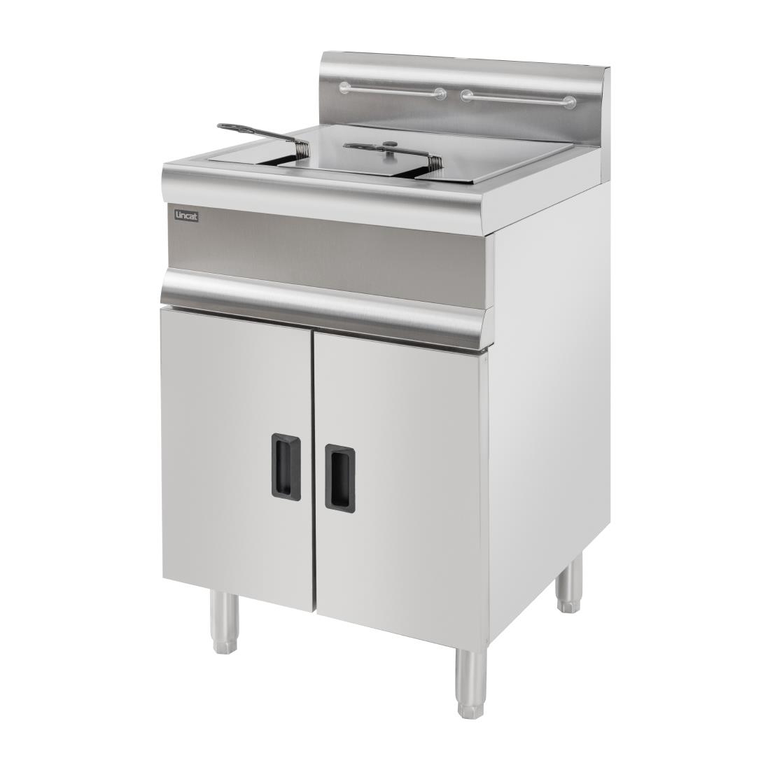 Lincat Silverlink 600 Free Standing Twin Natural Gas Fryer J10/N