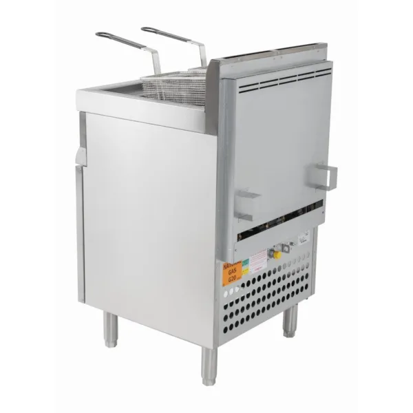 Lincat Silverlink 600 Free Standing Twin Natural Gas Fryer J10/N