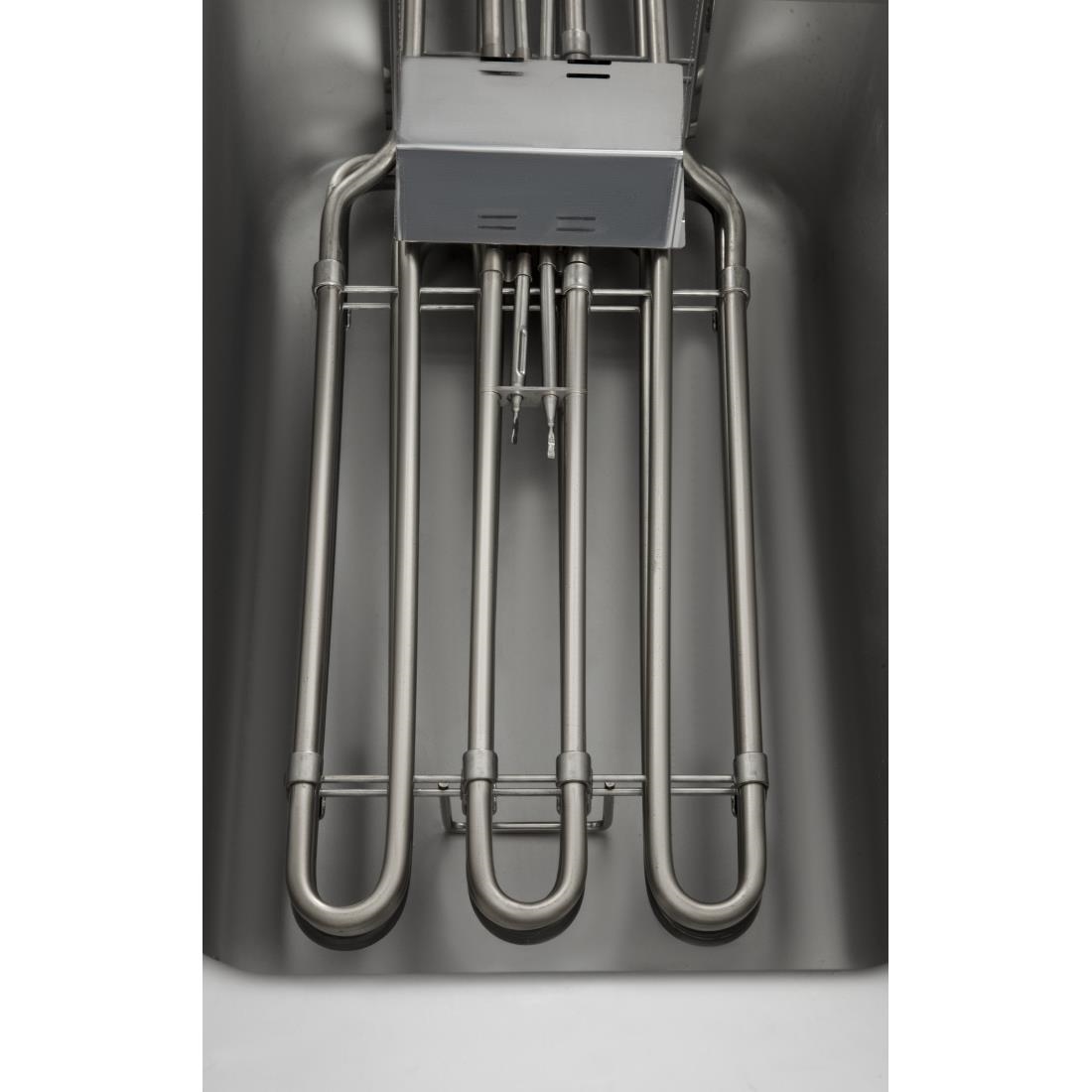 Lincat Silverlink 600 Free Standing Double Electric Fryer J18