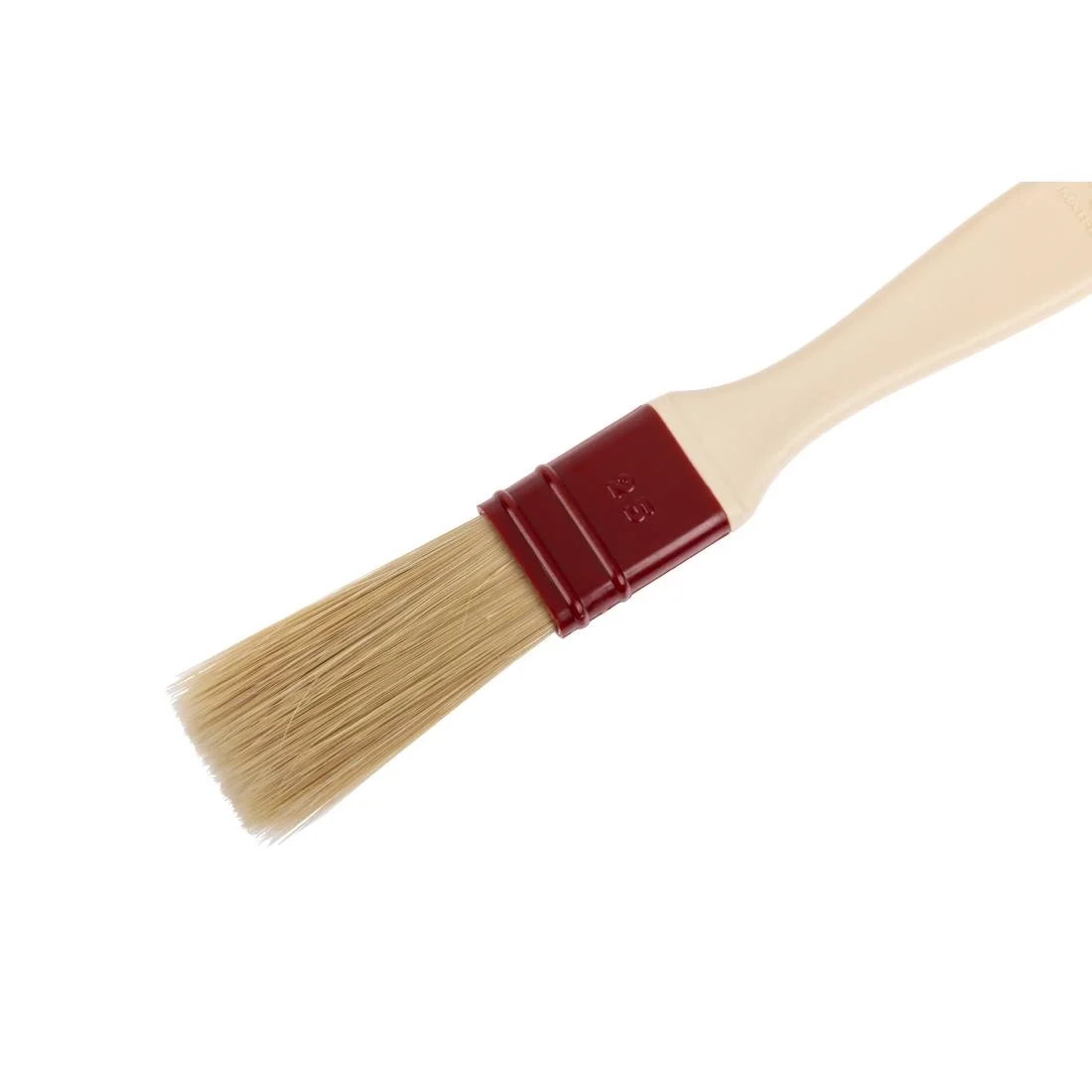Matfer Pastry Brush Natural Flat Bristles 2.5cm - Image 3